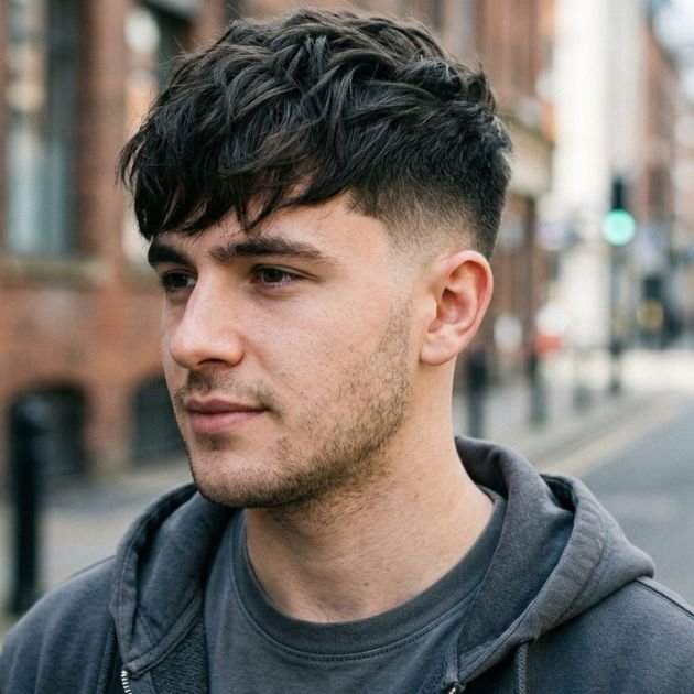 Textured Fringe Mid Taper